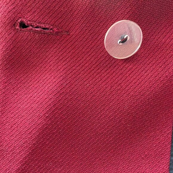 IRIS SETLAKWE short BLAZER jacket Sz 8 DOUBLE BREASTED MADE IN CANADA HIGH END - Picture 5 of 15